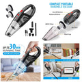 High Power Vacuum Cleaner Handheld Rechargeable for Home and Car Cleaning