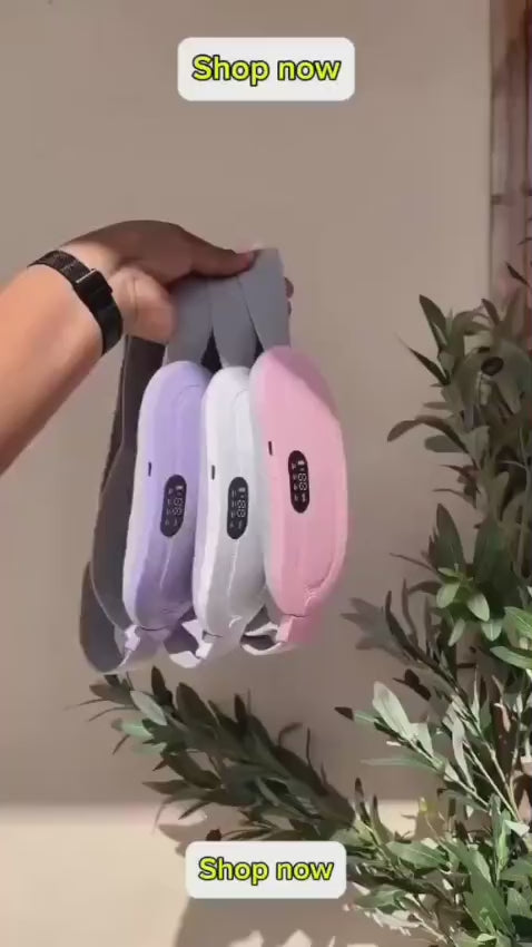 Electric Heating Belt for Menstrual Pain Relief – Waist & Stomach Massager