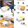 Portable LED Projector with HDMI and USB Port / Direct Power